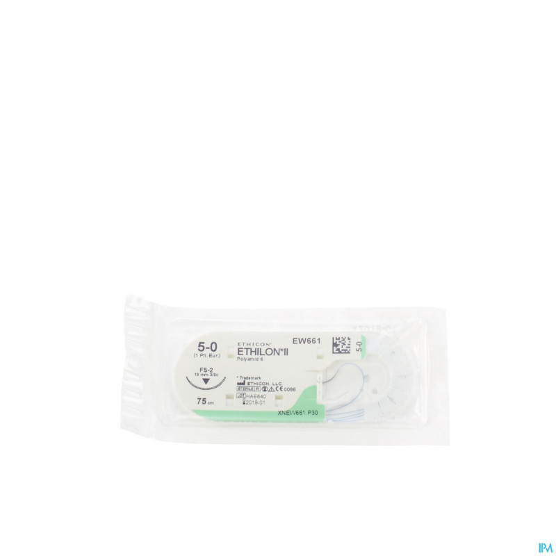 Ethilon fil de suture 5/0    ew661