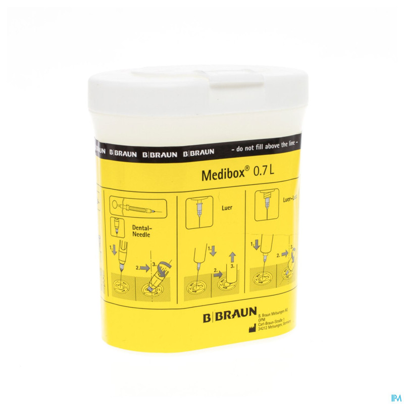 Medibox collecteur aiguilles pm