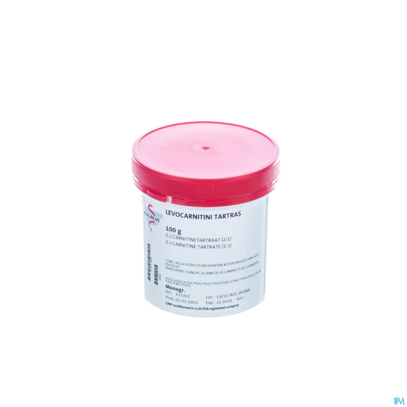 L-carnitine tartate vrac   100g fag