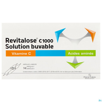 Revitalose c 1000 amp sol orale 14 x (i+ii)