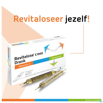Revitalose c 1000 amp sol orale 14 x (i+ii)