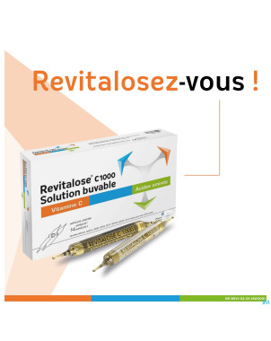 Revitalose c 1000 amp sol orale 14 x (i+ii)