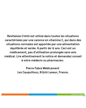 Revitalose c 1000 amp sol orale 14 x (i+ii)