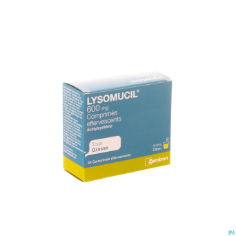 Lysomucil 600 comp eff 30 x 600 mg