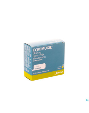 Lysomucil 600 comp eff 30 x 600 mg
