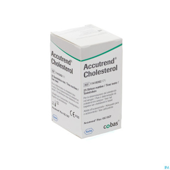 Accutrend cholesterol    strips  25 11418262165