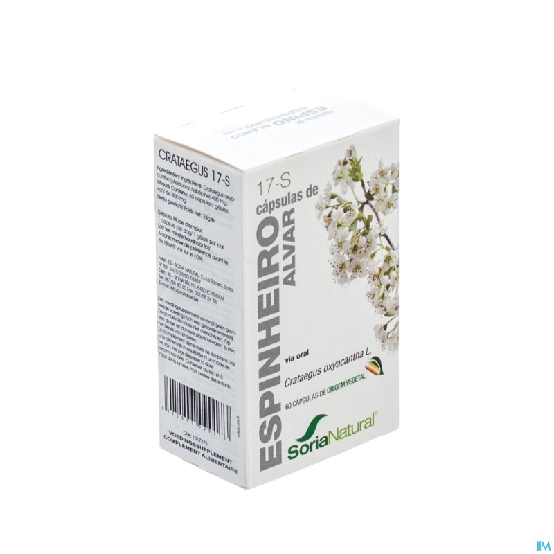 Soria soricapsule single n17-s crataegus oxyac. 60
