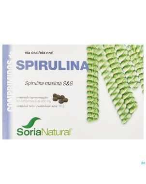Soria soricapsule single n18-s spirulina maxima 60