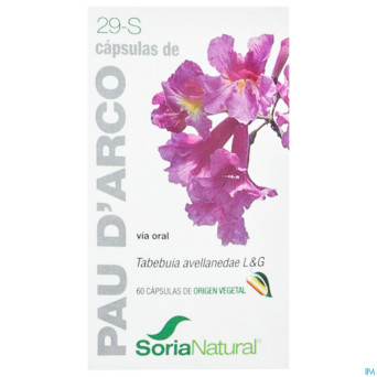 Soria soricapsule single n29-s pau d'arco    60