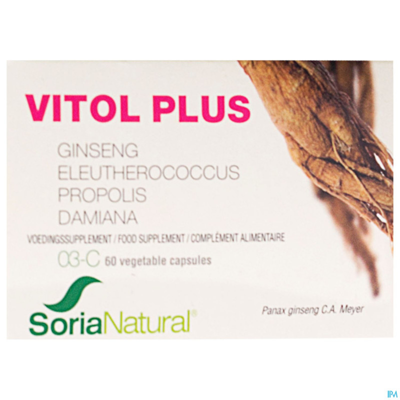 Soria soricapsule composed n 3-c vitol plus    60