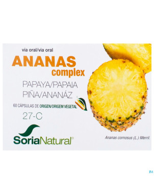 Soria soricapsule composed n27-c ananas complex 60