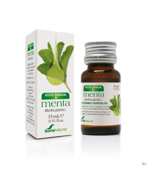 Soria mentha piperita    huile ess 15ml