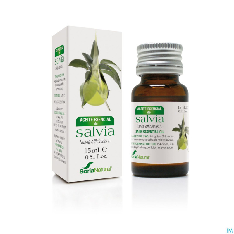 Soria salvia officinalis    huile ess 15ml