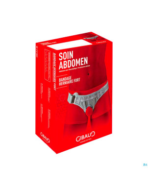Gibortho bande herniaire forte gris 90-105 t2 6351