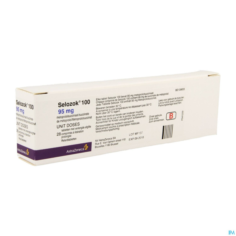 Selozok 100 comp 28x95mg ud