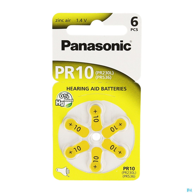 Panasonic batterie appareil oreille pr 230h 6