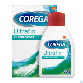 Corega ultrafix pdr adhesive 50g