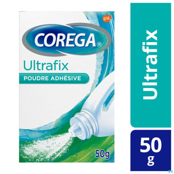 Corega ultrafix pdr adhesive 50g
