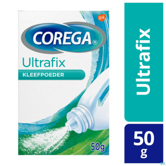 Corega ultrafix pdr adhesive 50g