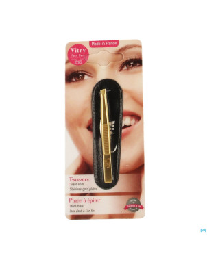Vitry prestige pince epiler oblique inox    4016