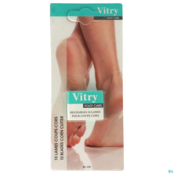Vitry classic lames de rechange  1 x 10    1078