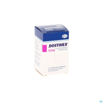 Dostinex comp 2 x 0,5 mg