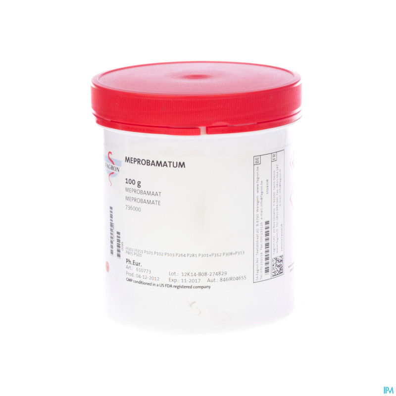 Meprobamate lourd pdr    100g fag