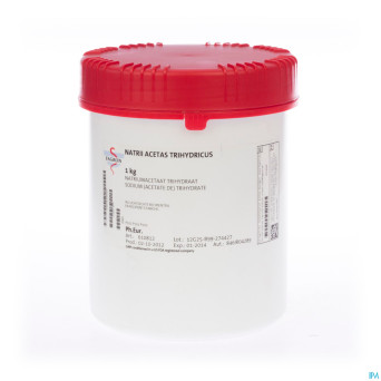 Sodium acetate trihydrate   1kg fag
