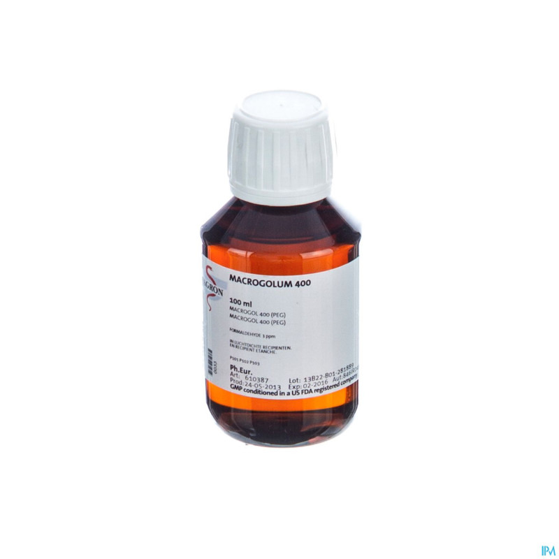 Peg 400 vrac    100ml fag