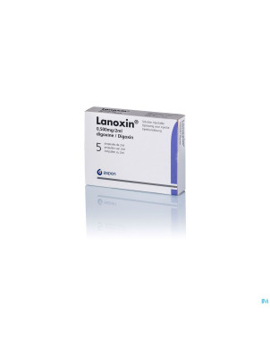 Lanoxin amp 5 x 0,5 mg/2 ml