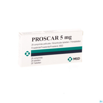 Proscar tabl 28 x 5 mg