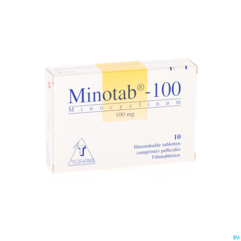 Minotab 100 comp 10 x 100 mg