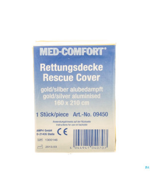 Topmed couverture sauvetage alum.