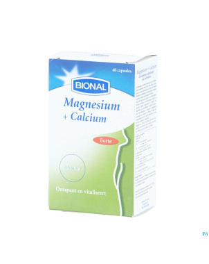 Bional magnesium + calcium    caps  40