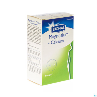 Bional magnesium + calcium    caps  40