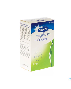 Bional magnesium + calcium    caps  40