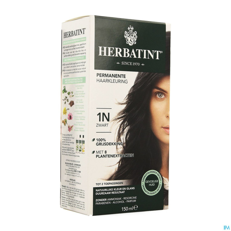 Herbatint noir 1n    150ml
