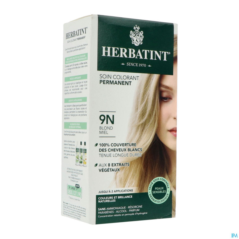Herbatint blond miel 9n    150ml