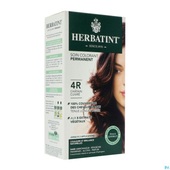 Herbatint chatain cuivre 4r   150ml