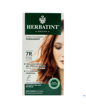 Herbatint blond cuivre 7r    150ml