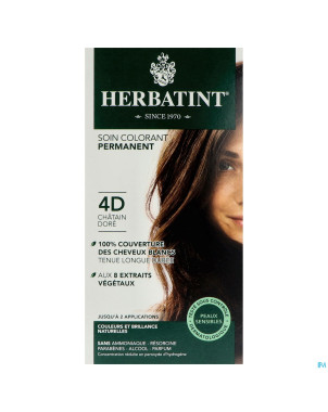 Herbatint chatain dore 4d    150ml