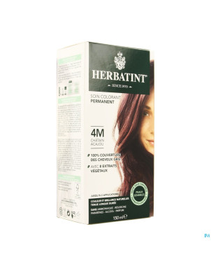 Herbatint chatain acajou 4m   150ml