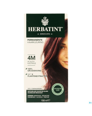 Herbatint chatain acajou 4m   150ml