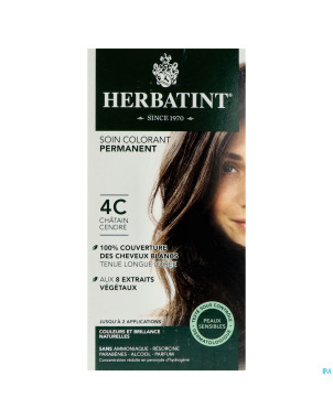 Herbatint chatain cendre 4c   150ml