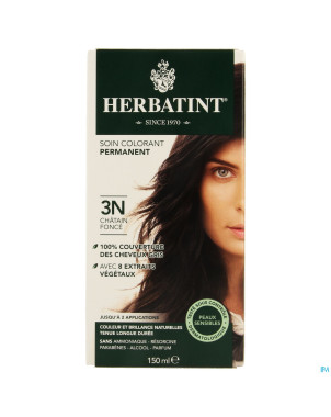 Herbatint chatain fonce 3n    150ml