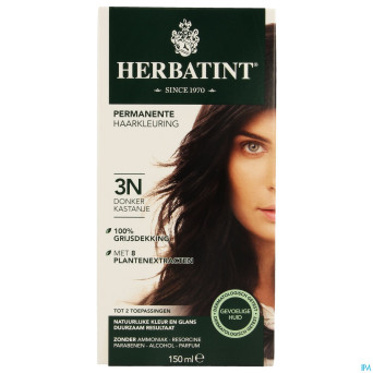 Herbatint chatain fonce 3n    150ml