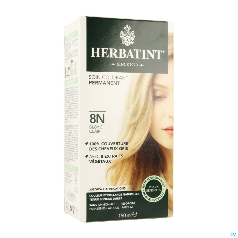 Herbatint blond clair 8n    150ml