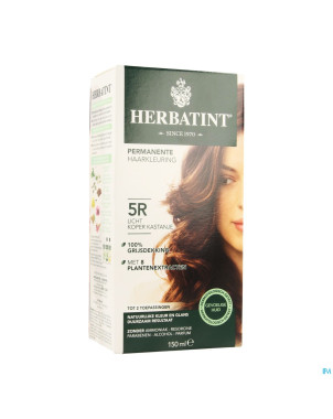 Herbatint chatain clair cuivre 5r    150ml