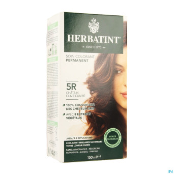 Herbatint chatain clair cuivre 5r    150ml
