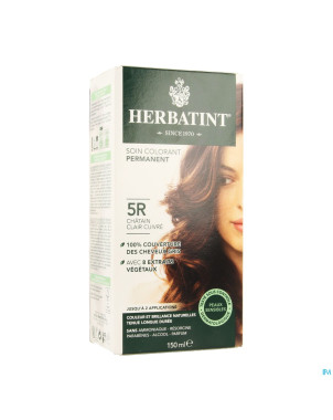 Herbatint chatain clair cuivre 5r    150ml